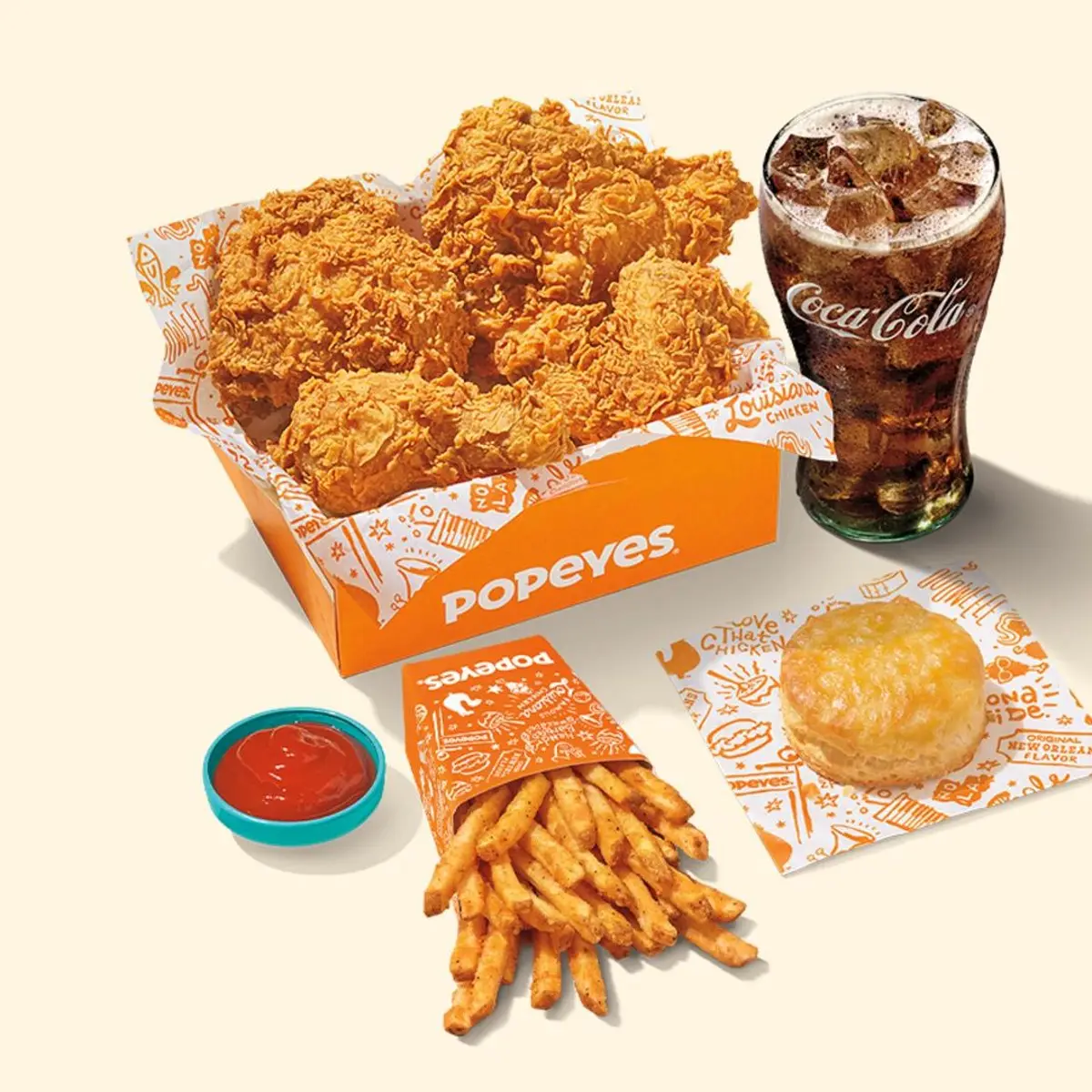 4Pc Signature Chicken Combo at Popeyes Louisiana Kitchen
