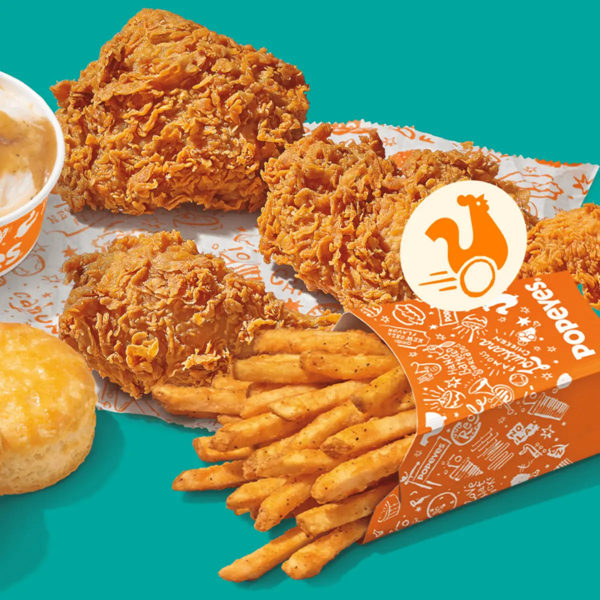 4Pc Signature Chicken Meal Deal for 2 at Popeyes Louisiana Kitchen