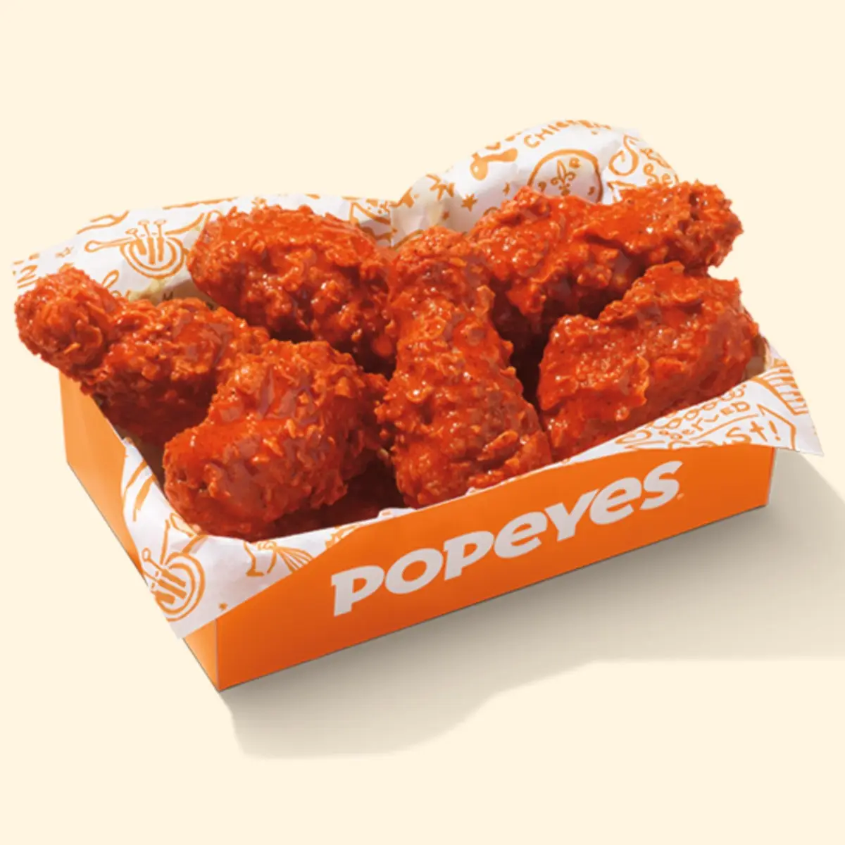 6Pc Bone-In Wings at Popeyes Louisiana Kitchen