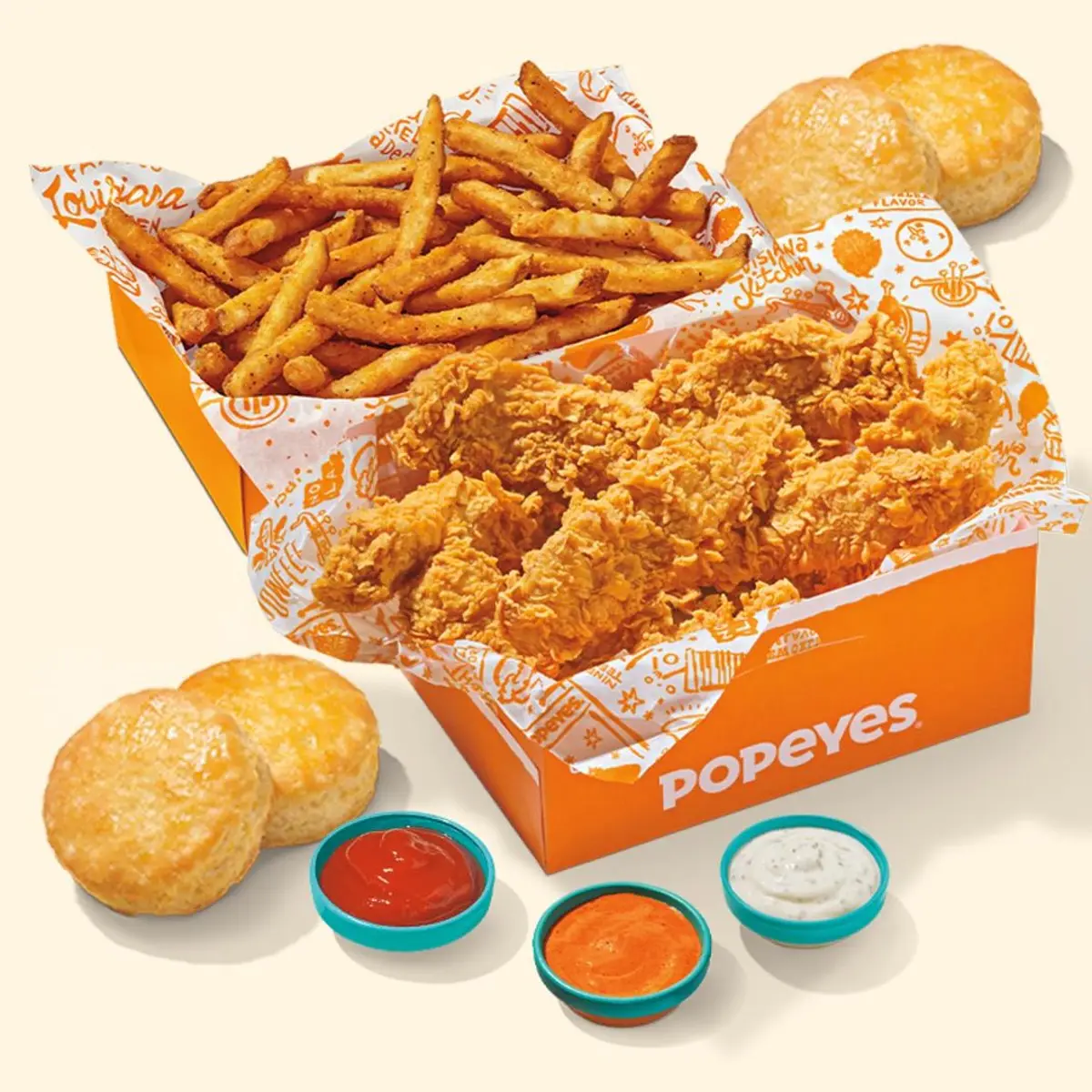 8Pc Handcrafted Tenders Family Meal at Popeyes Louisiana Kitchen