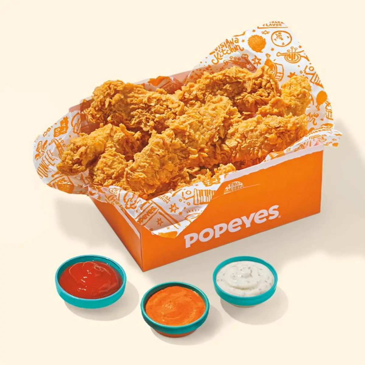 8Pc Handcrafted Tenders at Popeyes Louisiana Kitchen