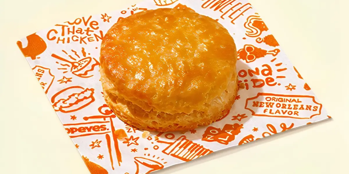 Biscuit at Popeyes Louisiana Kitchen