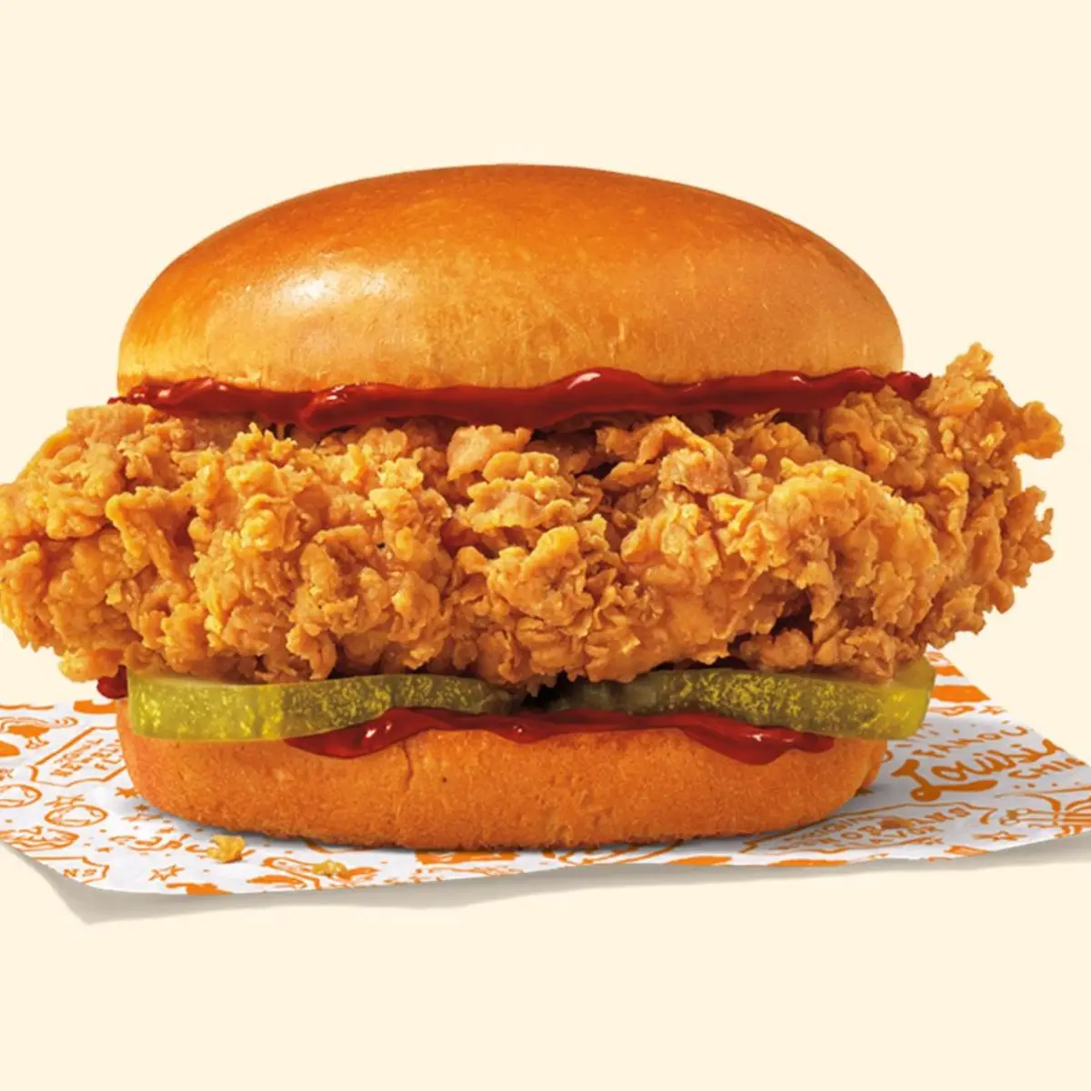 Honey BBQ Chicken Sandwich at Popeyes Louisiana Kitchen