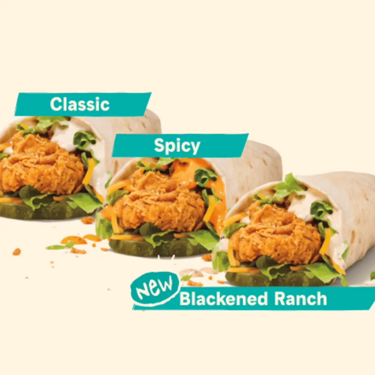 Wraps at Popeyes Louisiana Kitchen