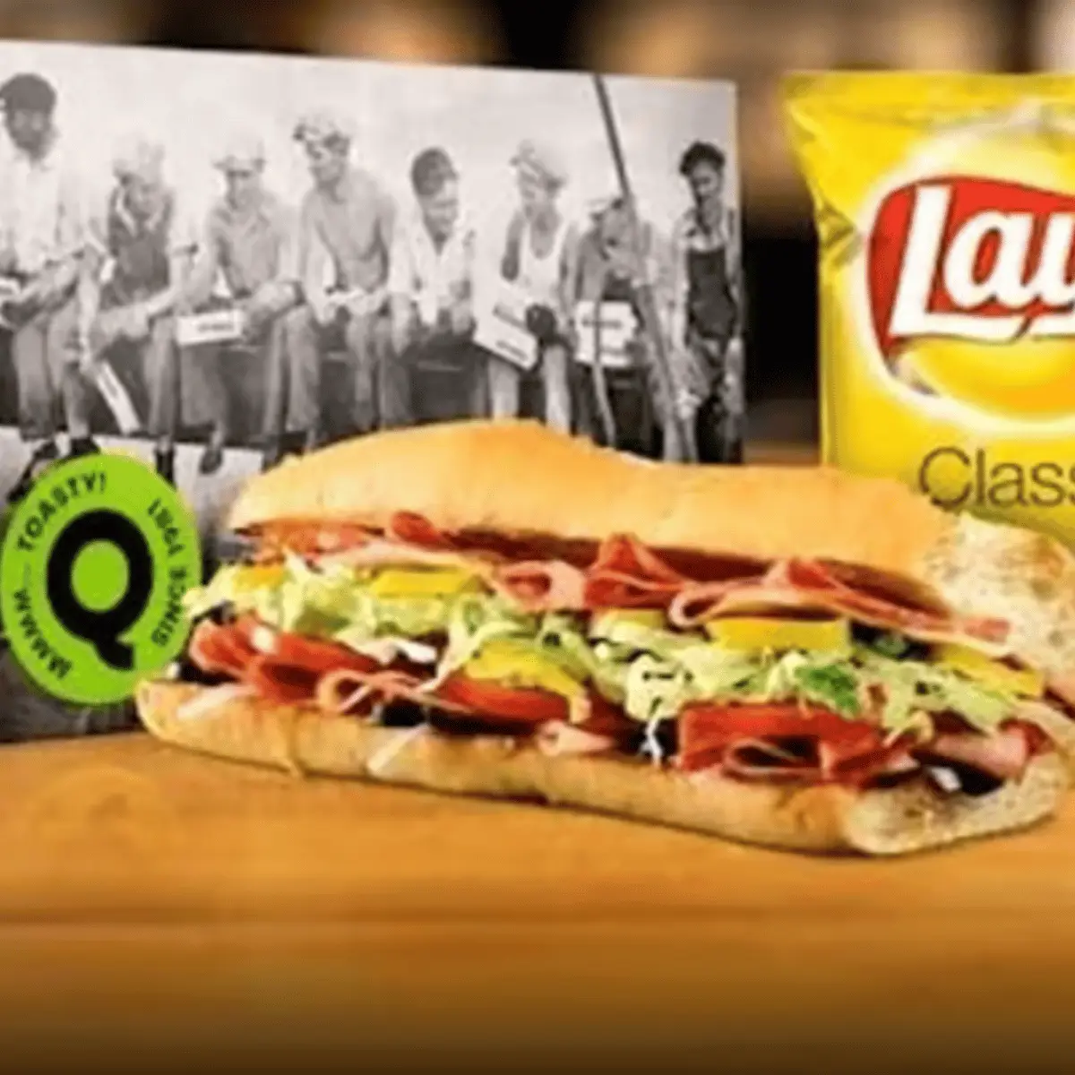 8" Lunch Box at Quiznos