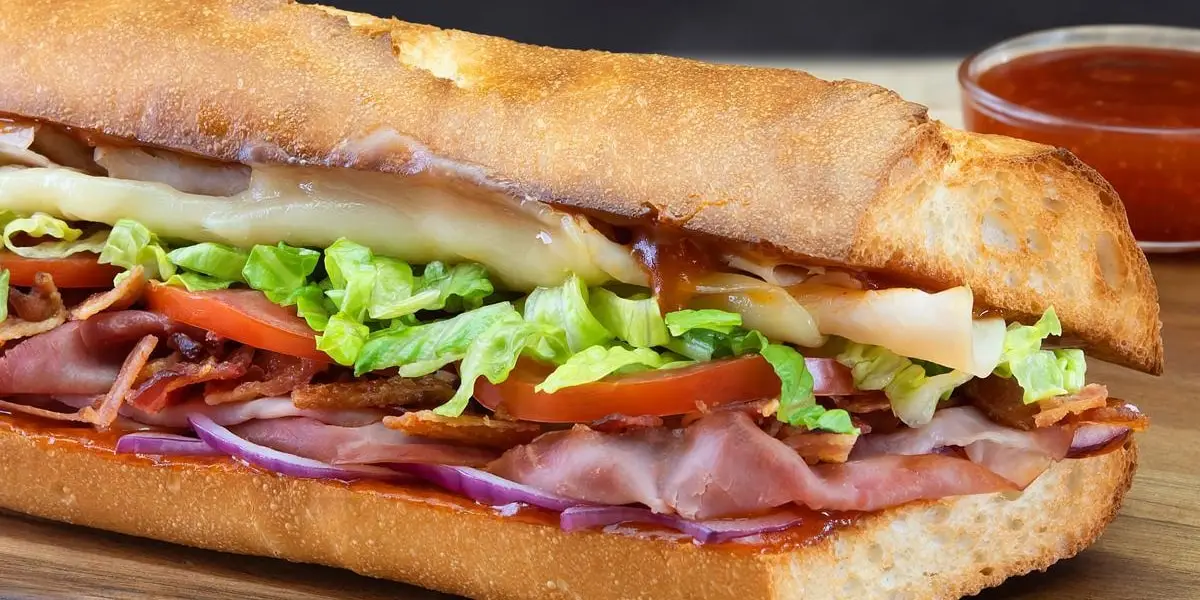 Honey Bacon Club at Quiznos