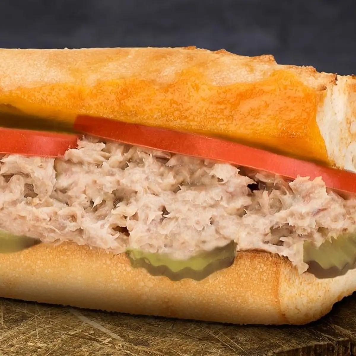 Tuna Melt at Quiznos