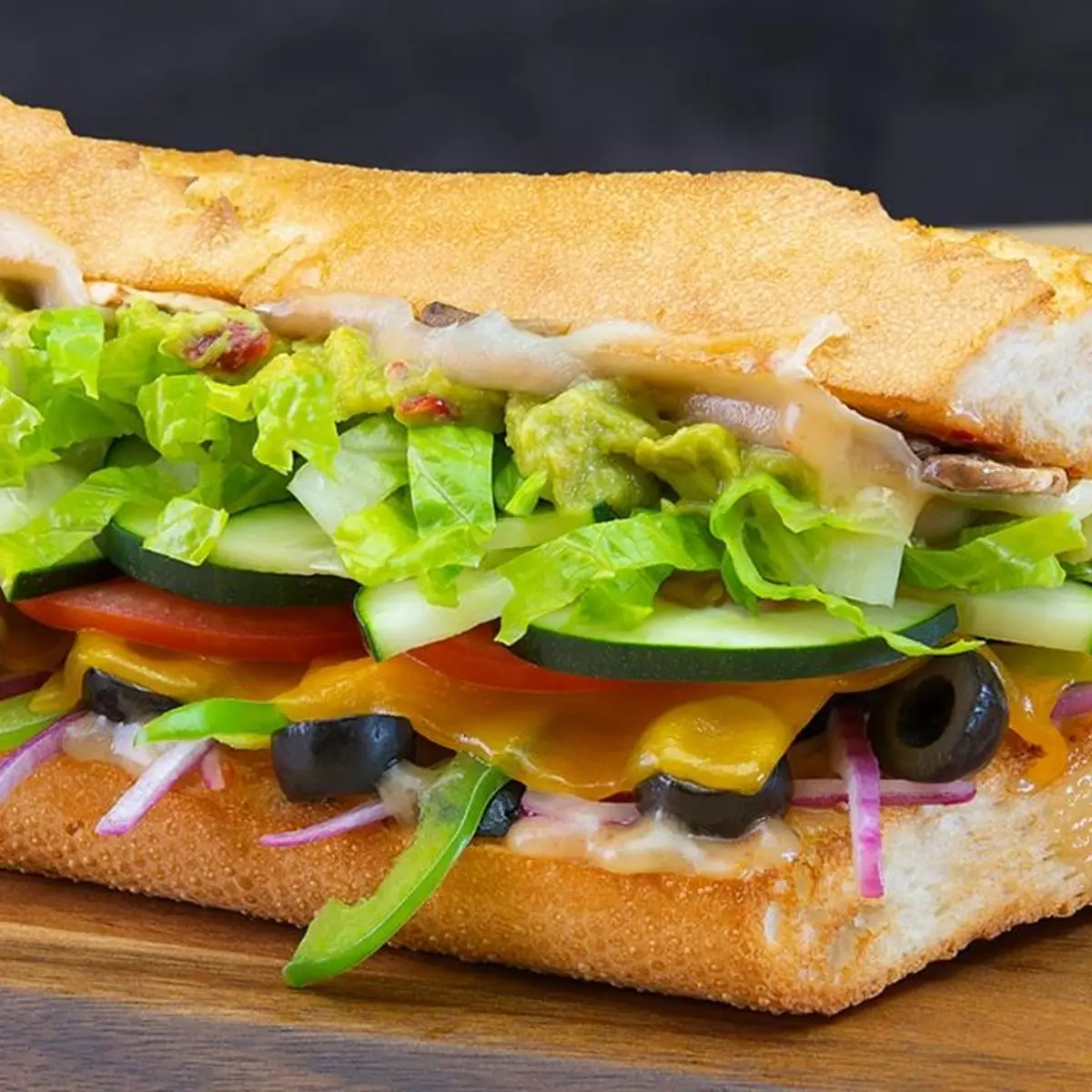 Veggie Guacamole at Quiznos