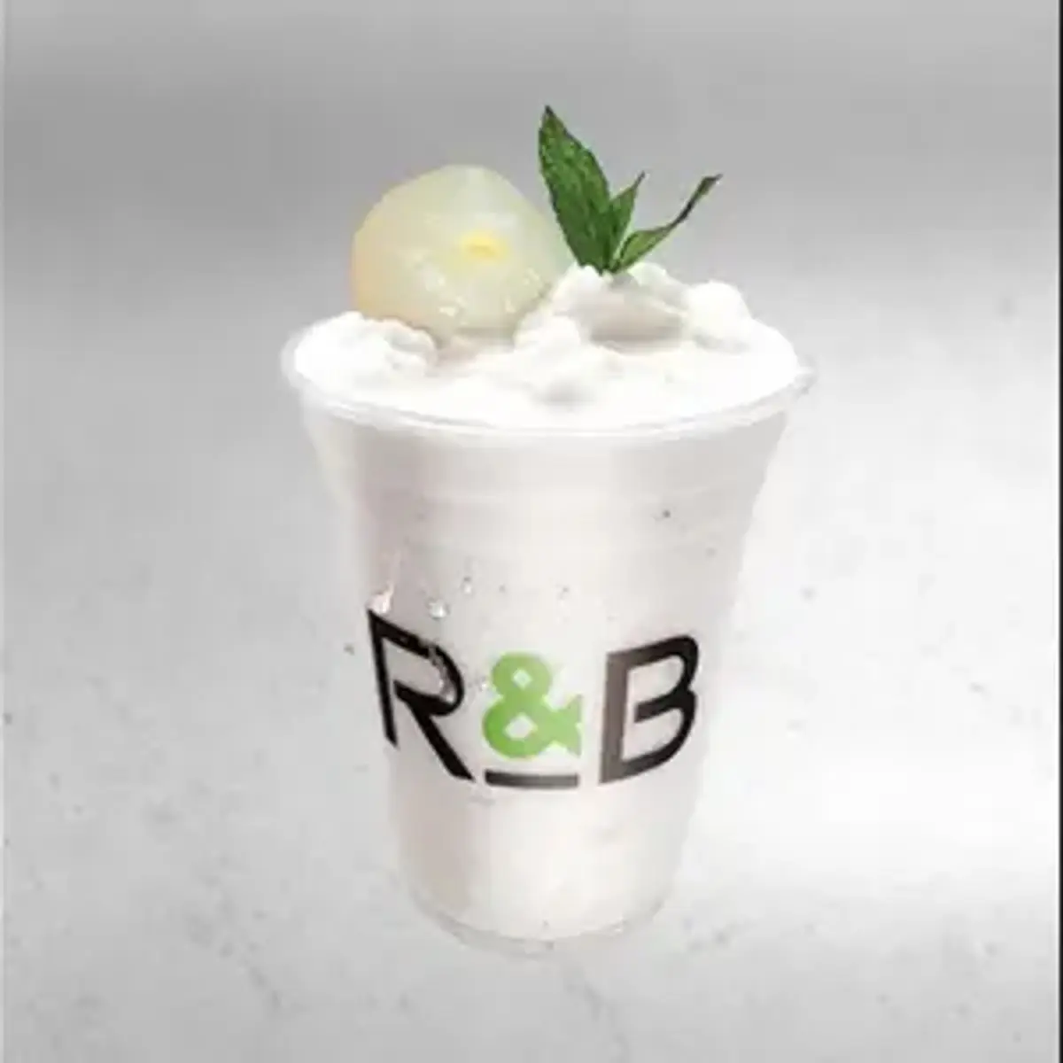 Lychee Coconut Frosty at R&B Tea - Fremont