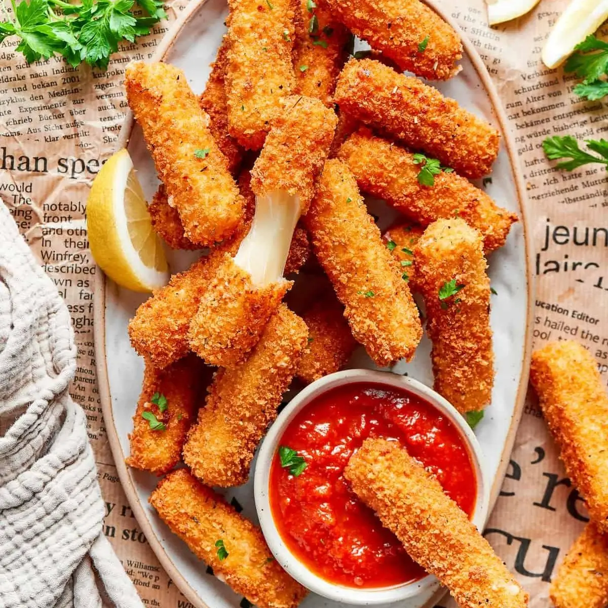 Mozzarella Cheese Sticks (8pcs) at R&B Tea - Fremont