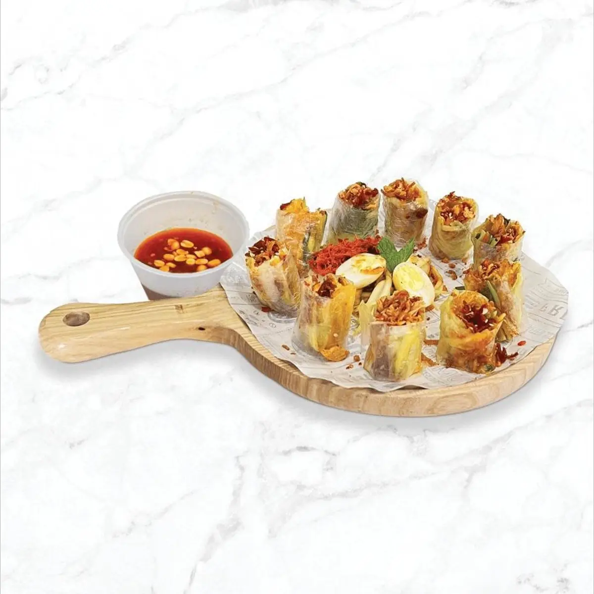 Rice Paper Roll at R&B Tea - Fremont