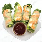 Spring Rolls - Grilled Pork & Shrimp (4pcs) at R&B Tea - Fremont
