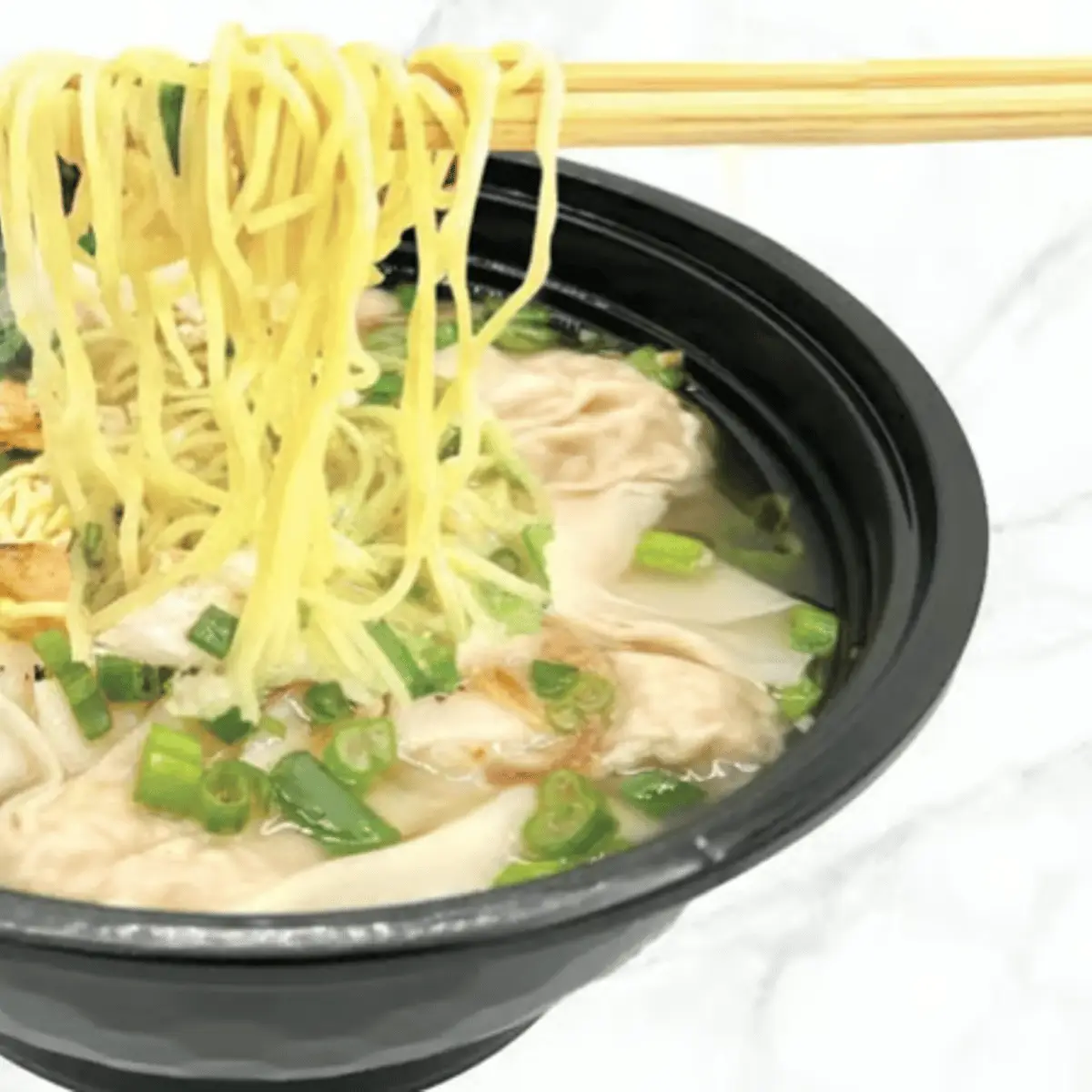 Wonton Noodle Soup at R&B Tea - Fremont