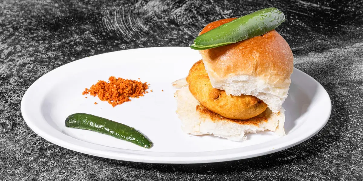 Bombay Vada Pav at Rajwadi Thali Chaat & Sweets