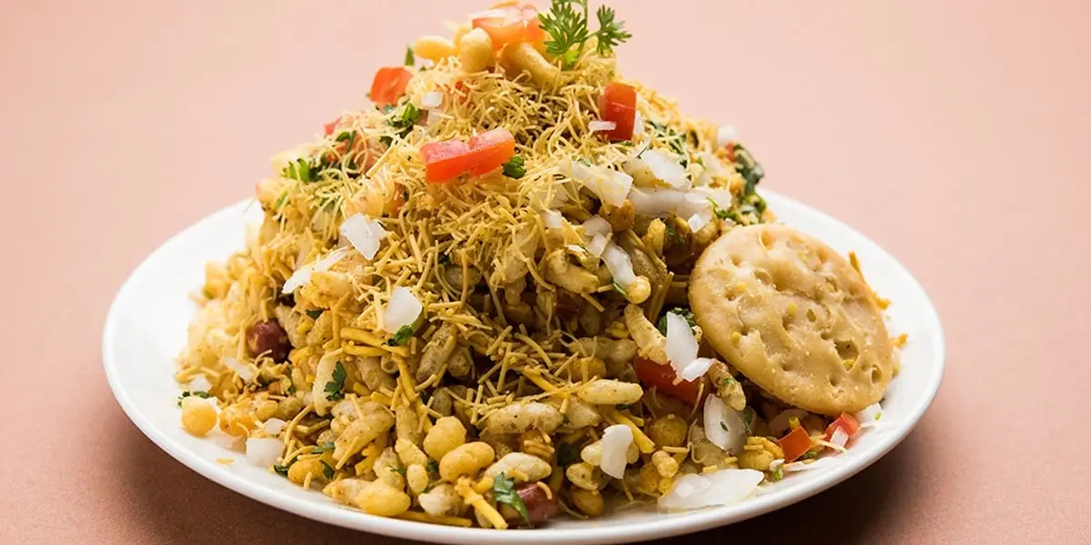 Chatpata Bhel at Rajwadi Thali Chaat & Sweets