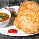 Chole Chana Bhatura at Rajwadi Thali Chaat & Sweets
