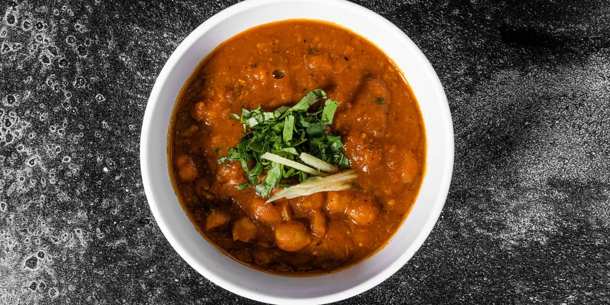 Chole Chana Masala at Rajwadi Thali Chaat & Sweets