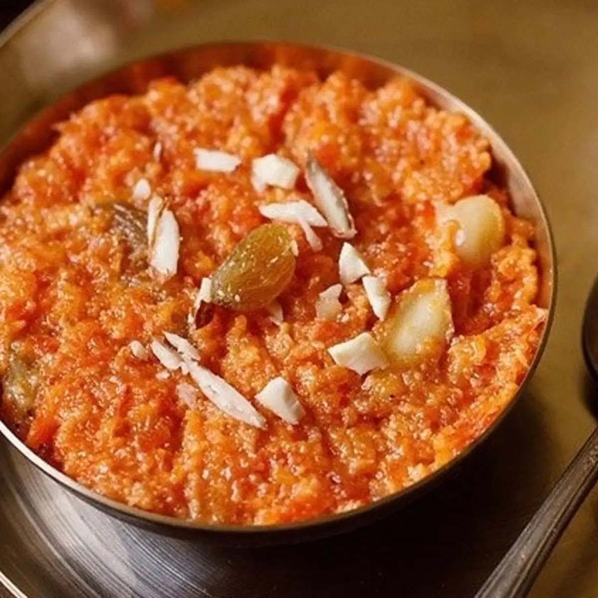Fresh Gajar Halwa at Rajwadi Thali Chaat & Sweets