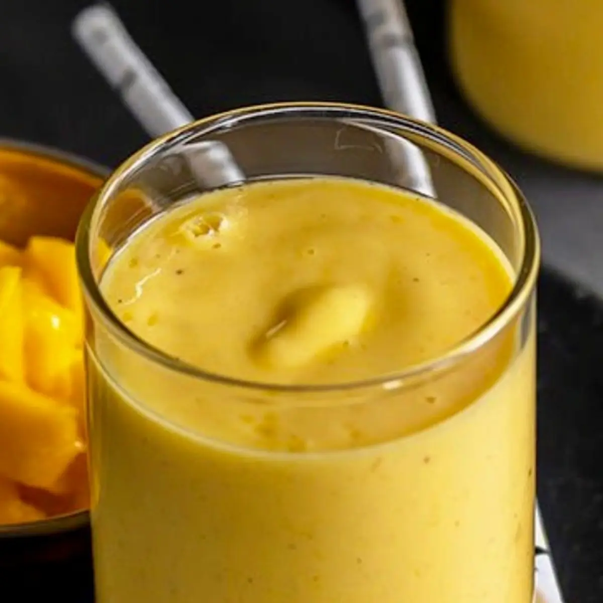 Fresh Mango Lassi at Rajwadi Thali Chaat & Sweets