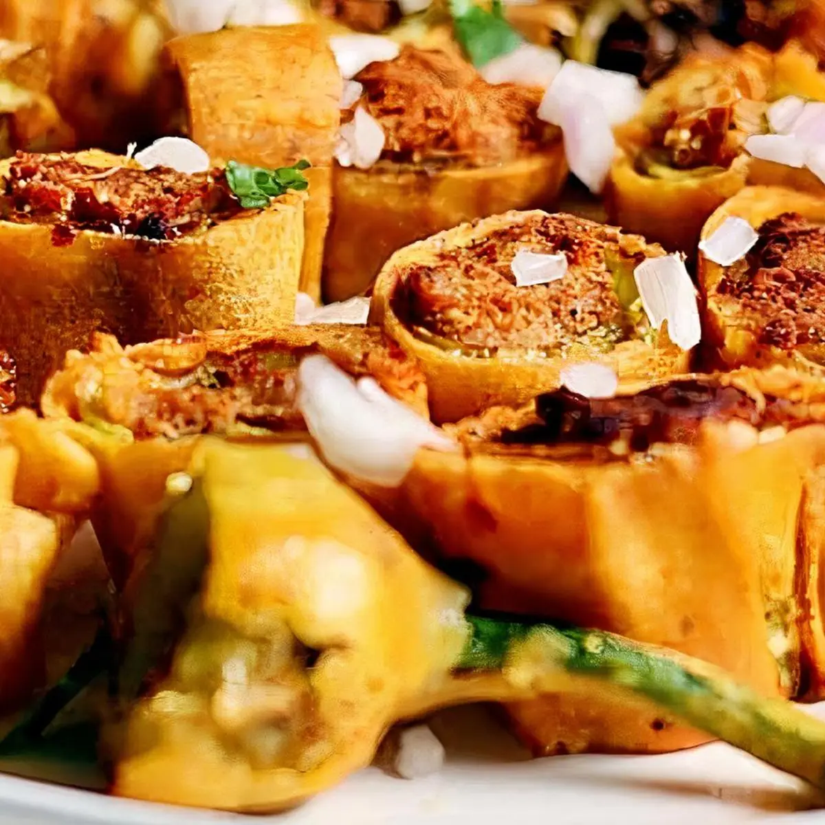 Mirchi Bhajia at Rajwadi Thali Chaat & Sweets