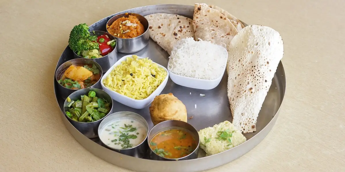 Rajwadi Silver Thali at Rajwadi Thali Chaat & Sweets