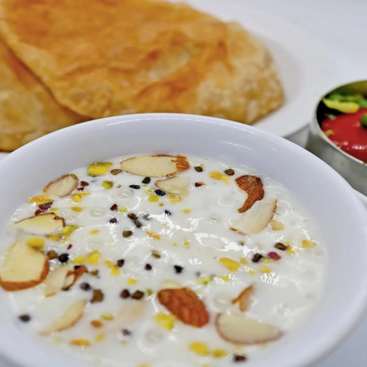 Rajwadi Srikhand Puri Thali at Rajwadi Thali Chaat & Sweets