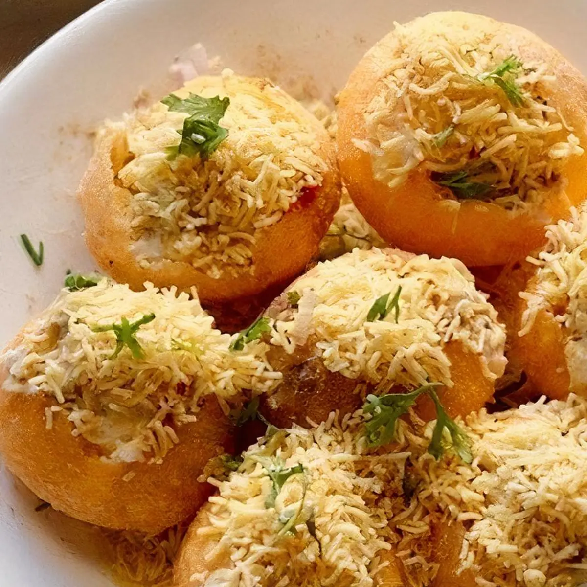 Sev Puri Chaat at Rajwadi Thali Chaat & Sweets