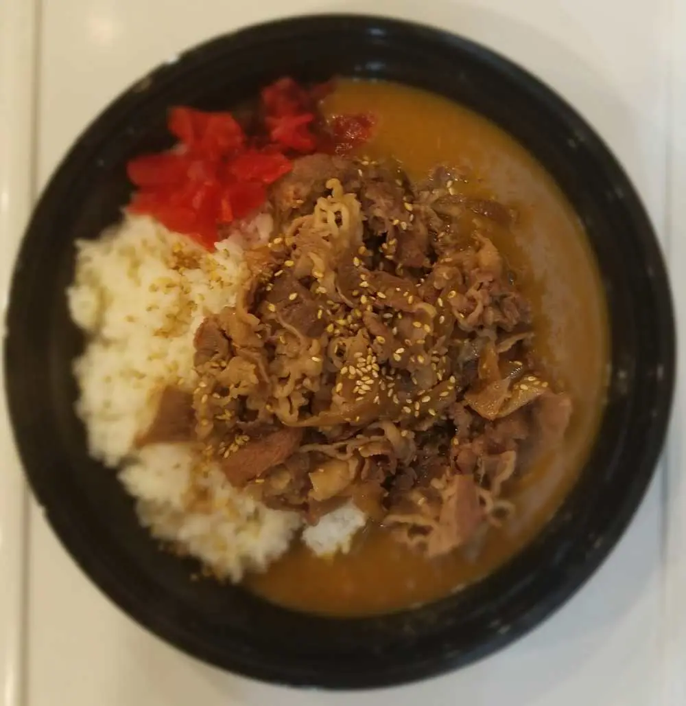 Gyu Curry Special Plate at RAMEN ARASHI