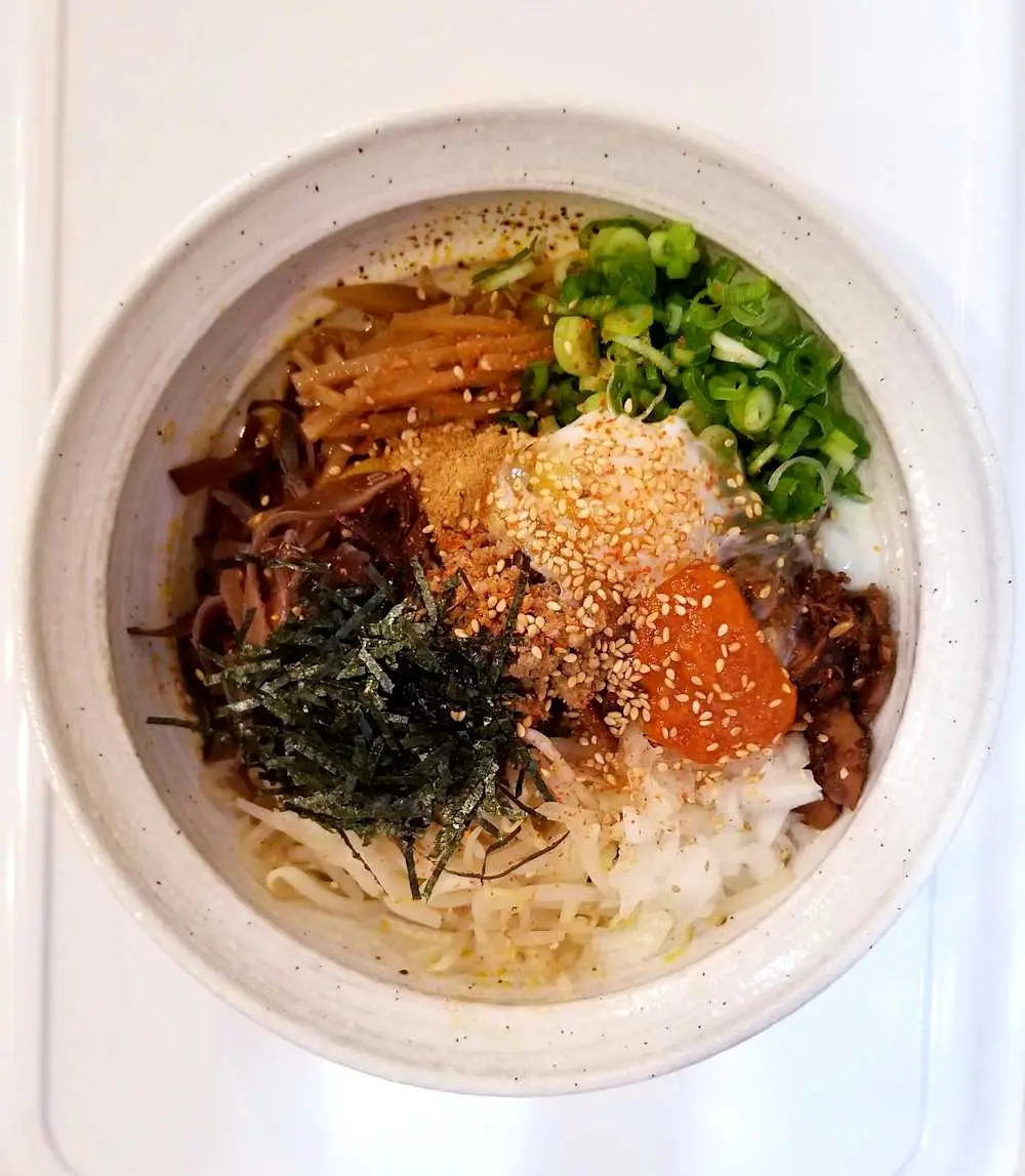 Spicy Maze Soba at RAMEN ARASHI