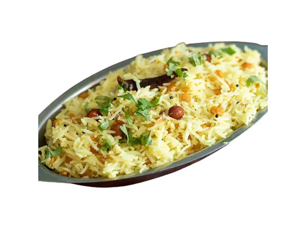 Lemon Rice 12oz at Rameshwaram Cafe | Fremont
