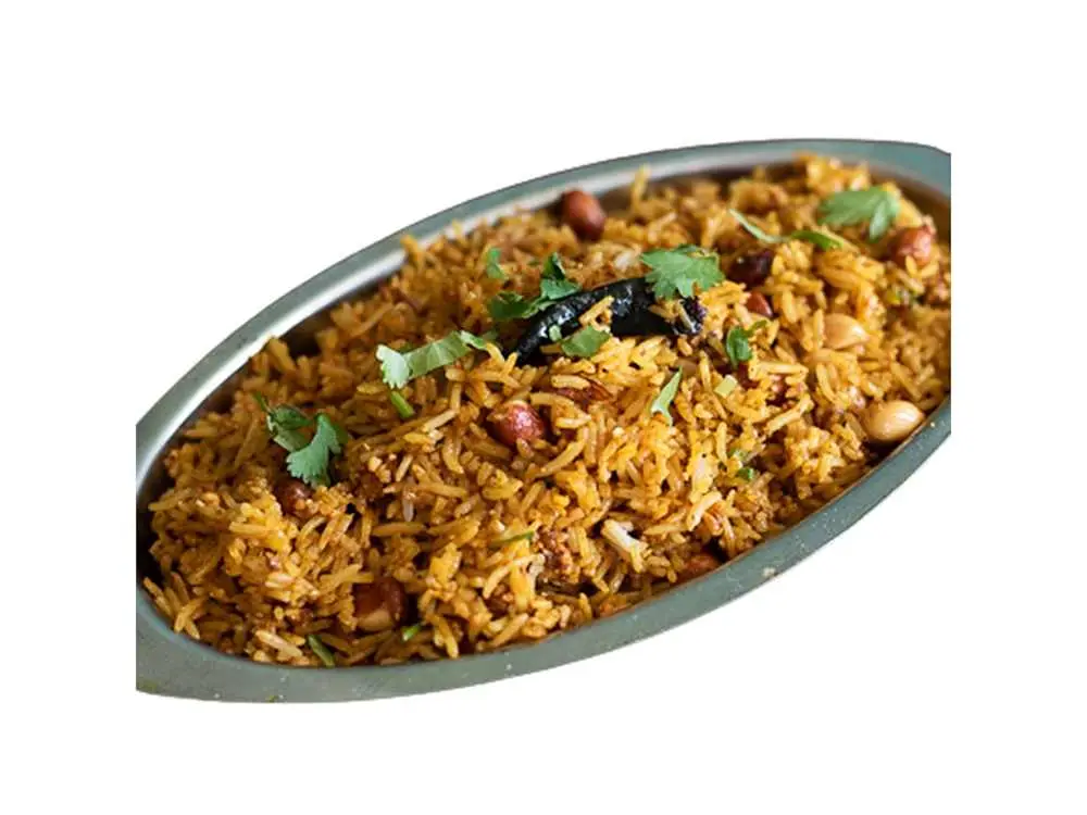 Tamarind Rice 12oz at Rameshwaram Cafe | Fremont