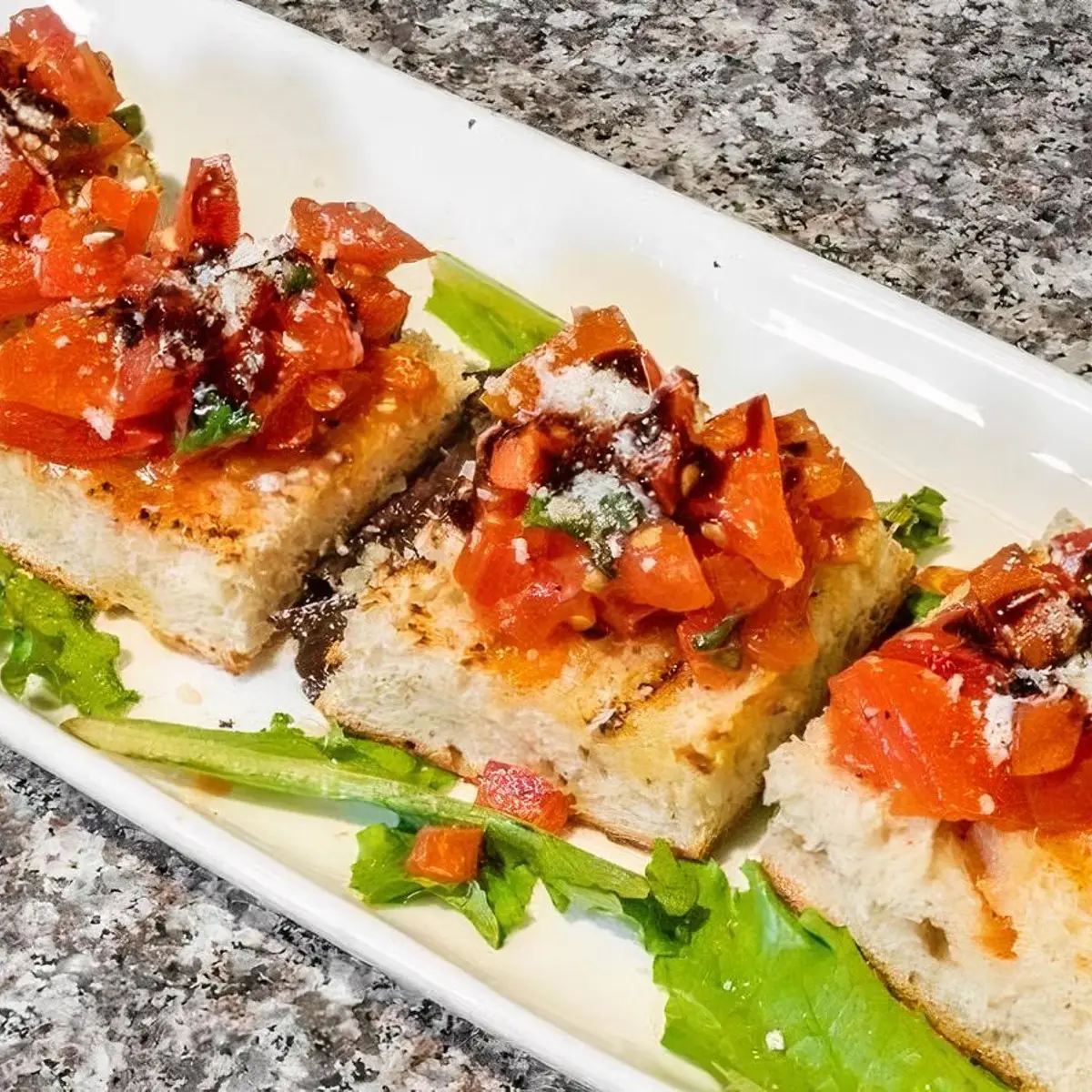 Bruschetta at Ristorante IL Porcino