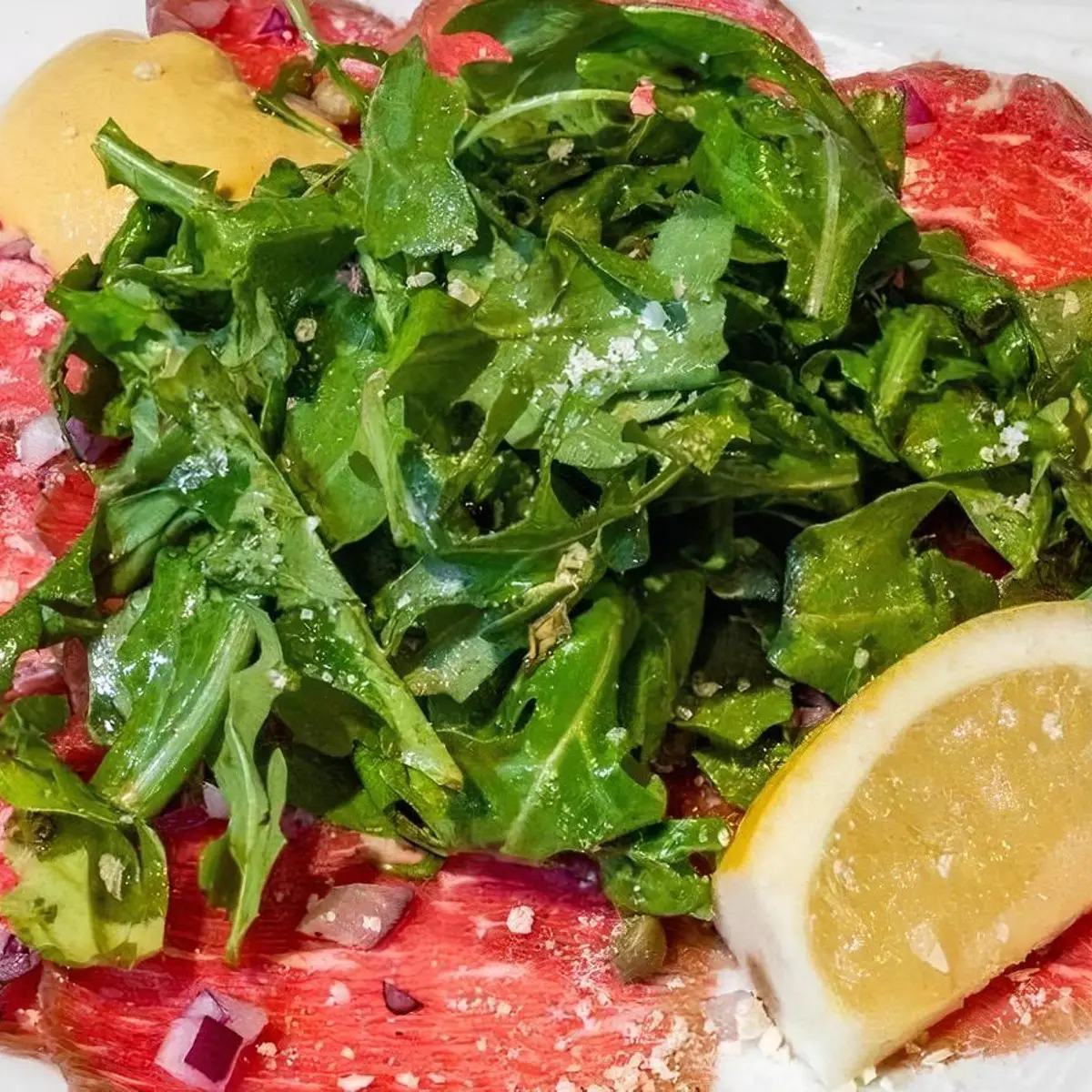 Carpaccio Di Manzo at Ristorante IL Porcino