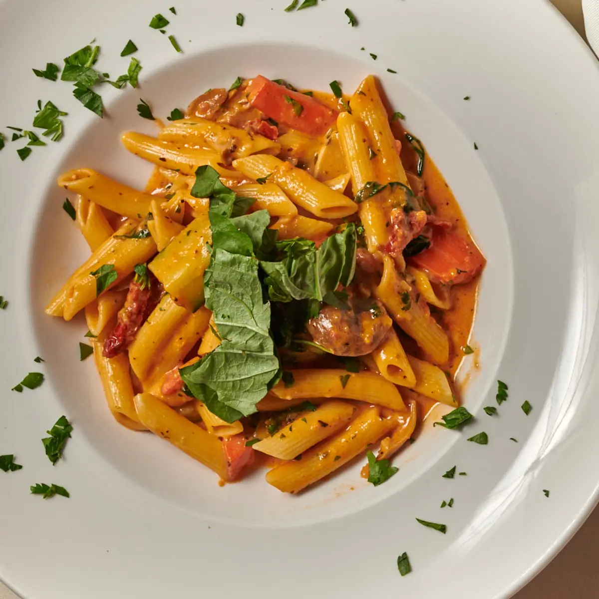 FETTUCCINE PRIMAVERA at Ristorante IL Porcino