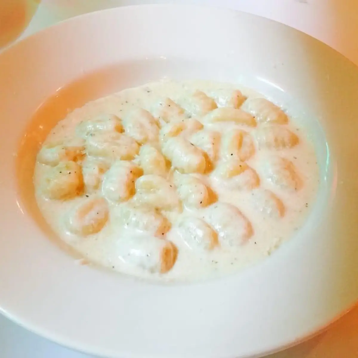 GNOCCHI FIORENTINA at Ristorante IL Porcino