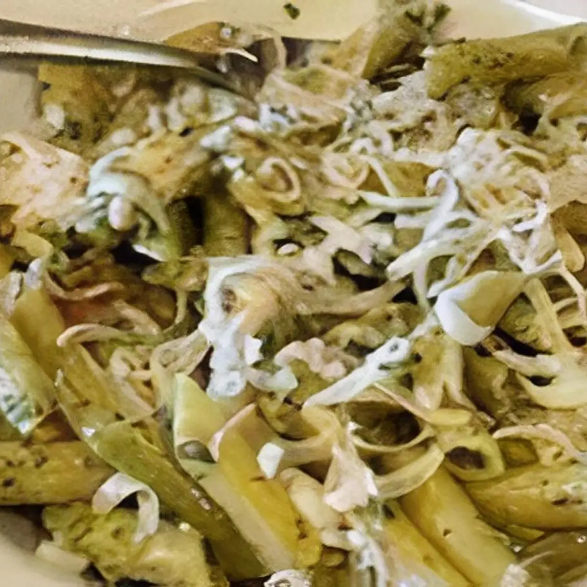 Penne All Pesto at Ristorante IL Porcino