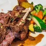 Rack of lamb at Ristorante IL Porcino