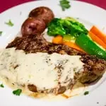 Rib eye steak alla Griglia at Ristorante IL Porcino