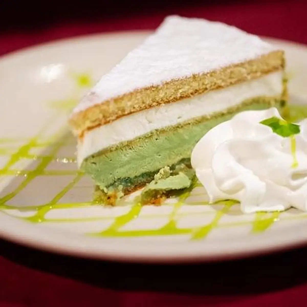 Ricotta Pistachio Cake at Ristorante IL Porcino