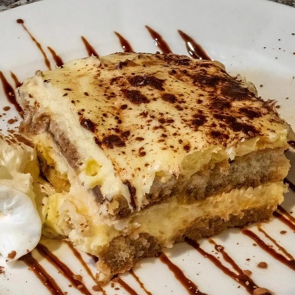 Tiramisu at Ristorante IL Porcino
