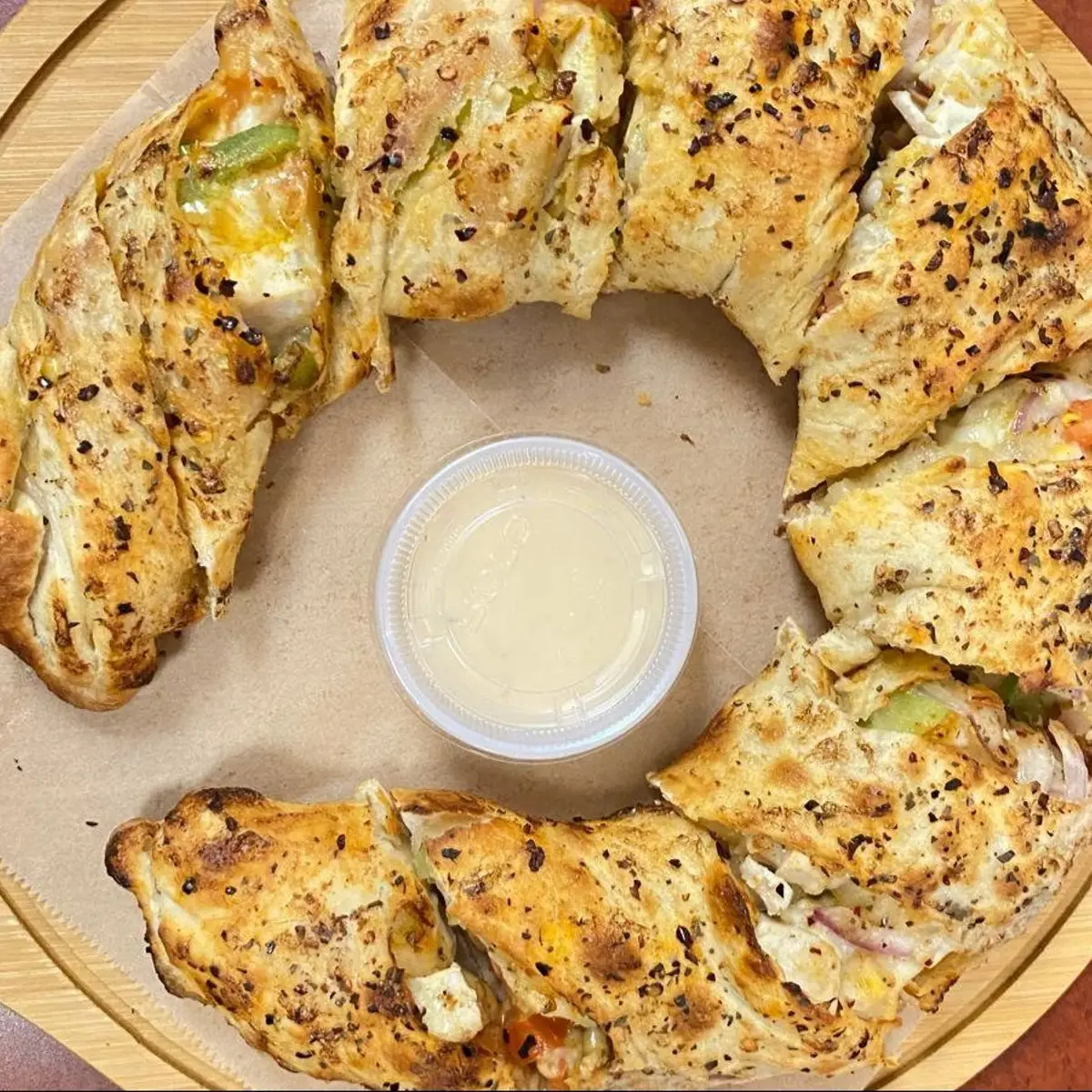 Butter Chicken Frankie Roll at Roll N Crust