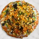 Royal Ember Paneer Pizza at Roll N Crust