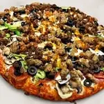 Savory Trio Pizza at Roll N Crust