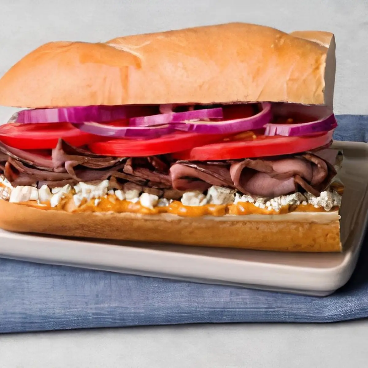 Chipotle Blue Roast Beef at Safeway Bakery.