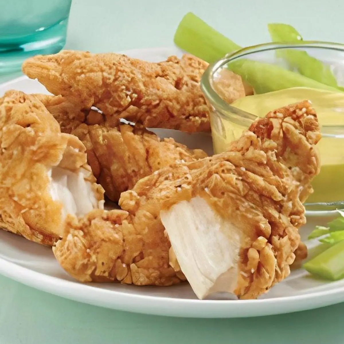 Deli Chicken Tenders Nashville Hot at Safeway Bakery.