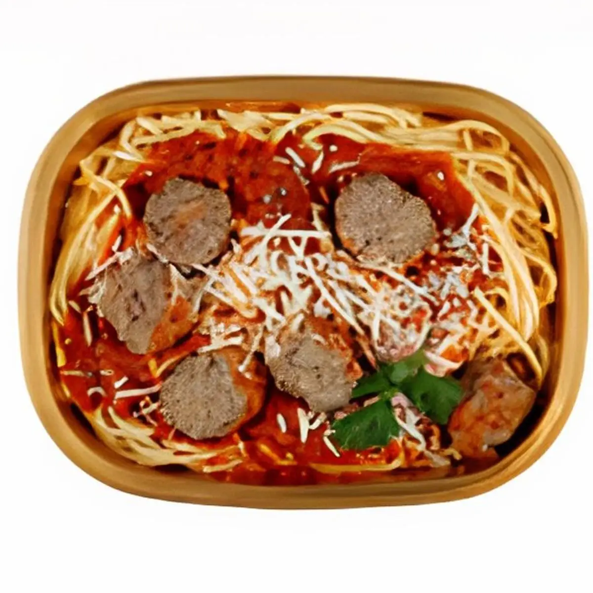 Italian Style Spaghetti with Meatballs at Safeway Bakery