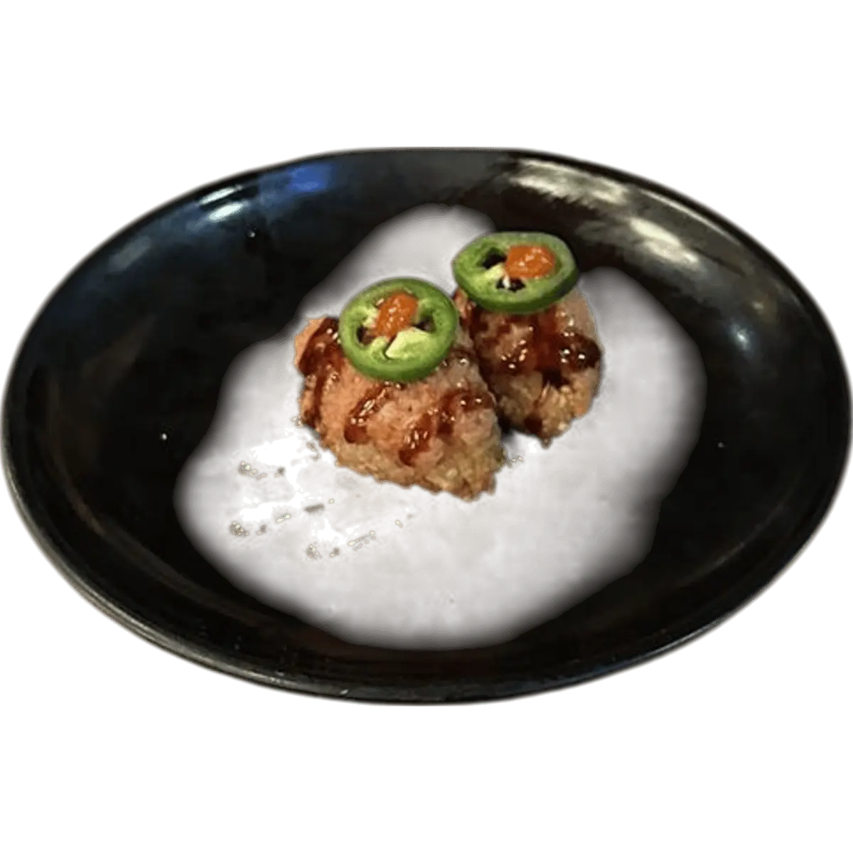 Crispy Rice with Spicy Tuna (4pcs) at Sake2Me Sushi