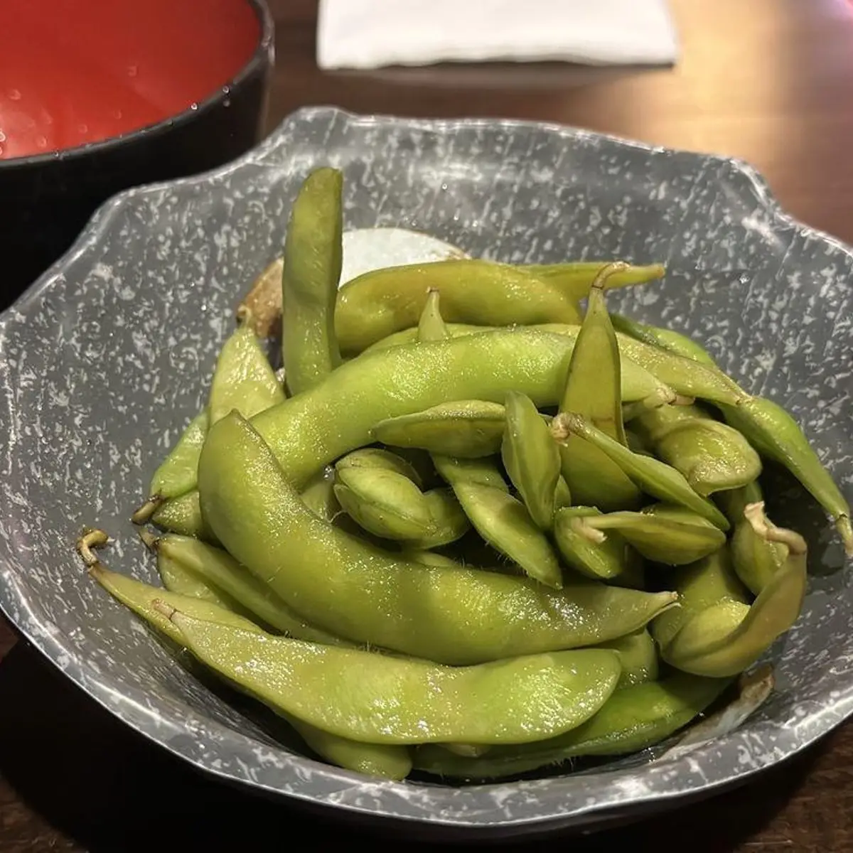 Edamame at Sake2Me Sushi