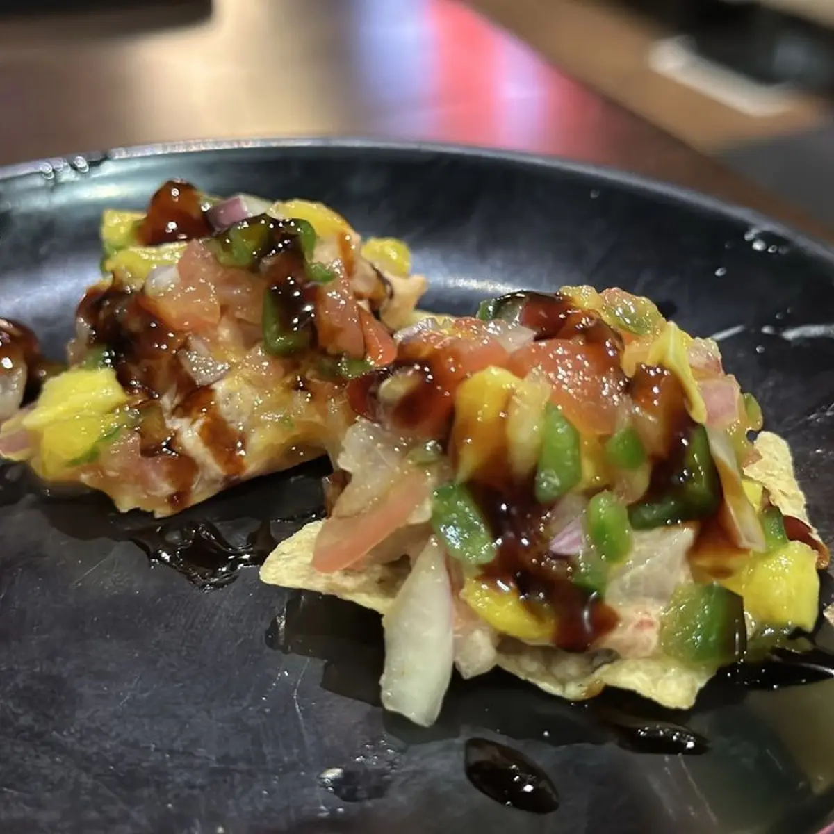 Mini Sushi Tacos with Salsa (4pcs) at Sake2Me Sushi