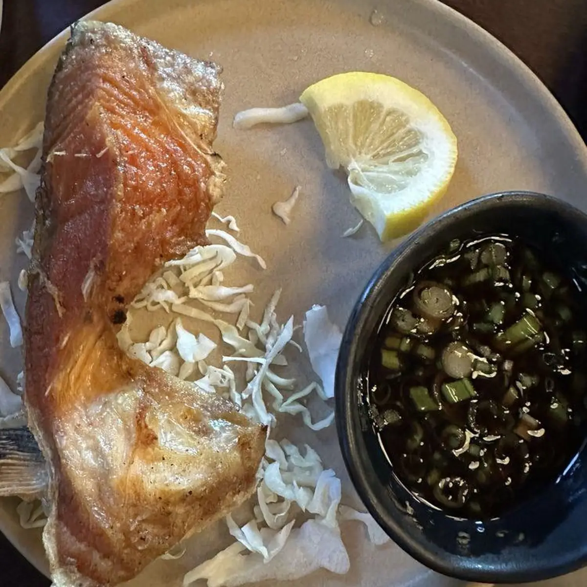 Salmon Collar (limited availability) at Sake2Me Sushi